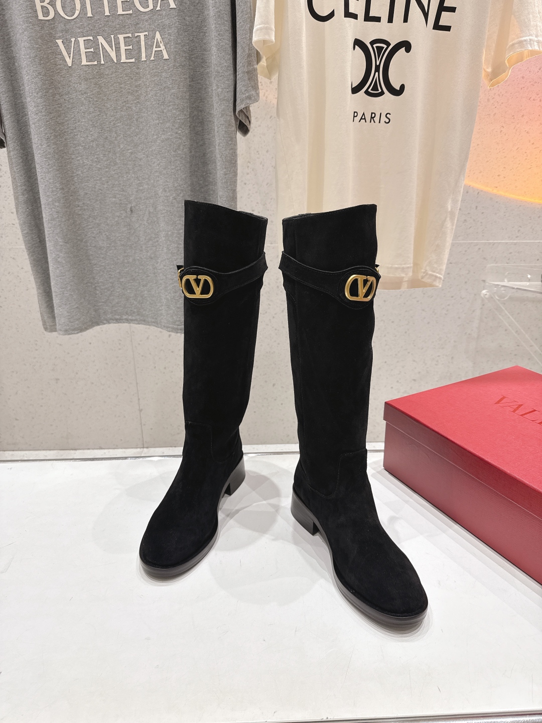 高版本出厂 ～New～顶级制作·Valentino·华伦天奴〰️2025ss秋冬系列新款长靴骑士靴创新与