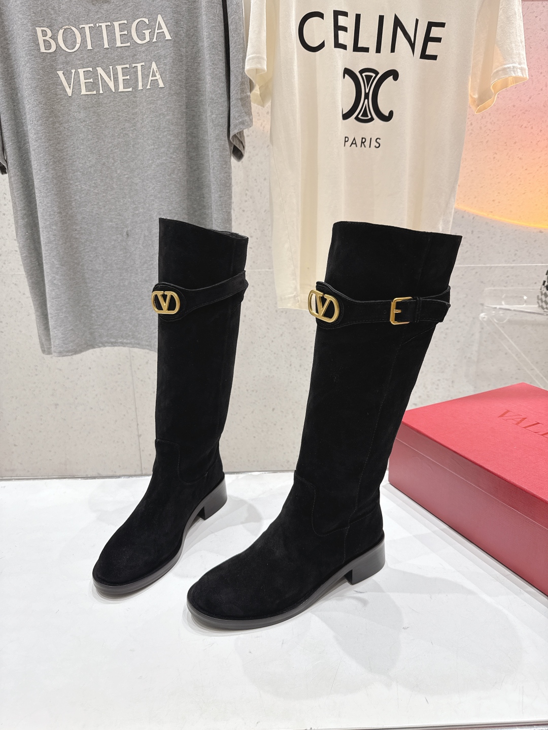高版本出厂 ～New～顶级制作·Valentino·华伦天奴〰️2025ss秋冬系列新款长靴骑士靴创新与