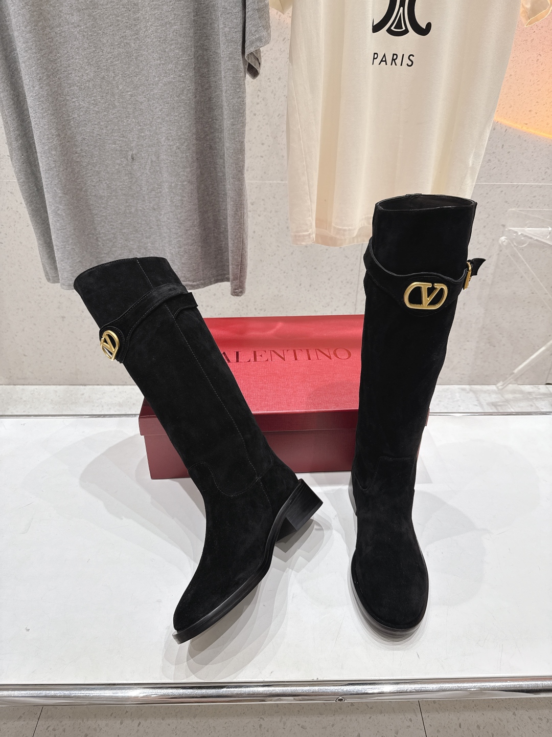 高版本出厂 ～New～顶级制作·Valentino·华伦天奴〰️2025ss秋冬系列新款长靴骑士靴创新与