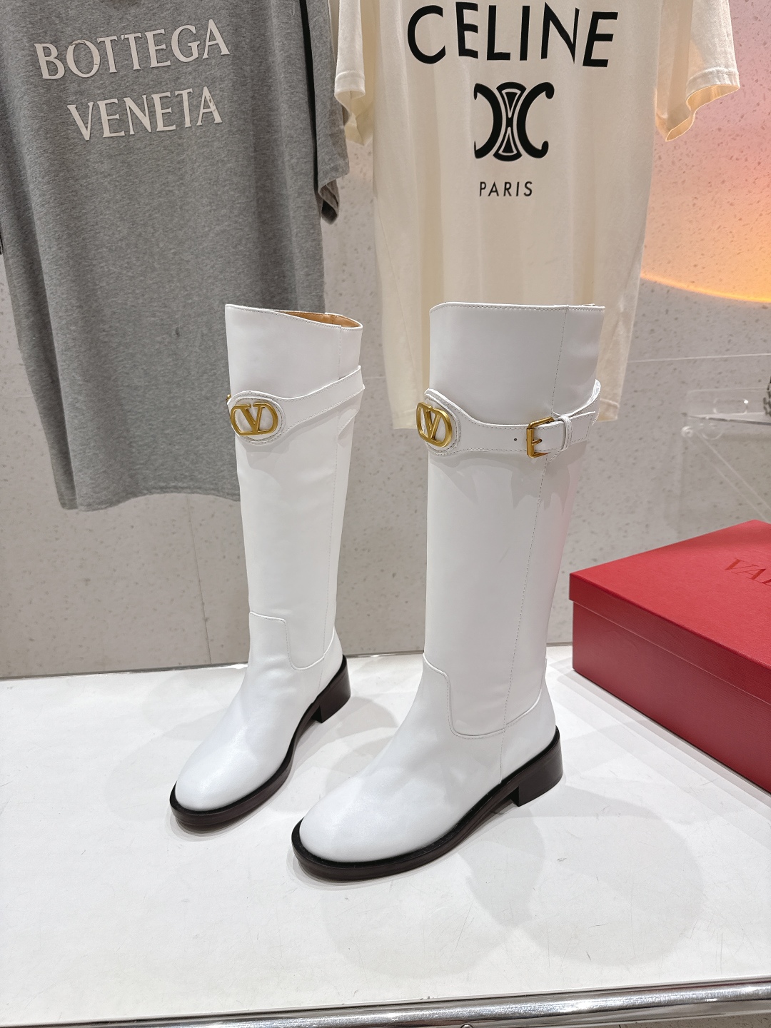 高版本出厂 ～New～顶级制作·Valentino·华伦天奴〰️2025ss秋冬系列新款长靴骑士靴创新与