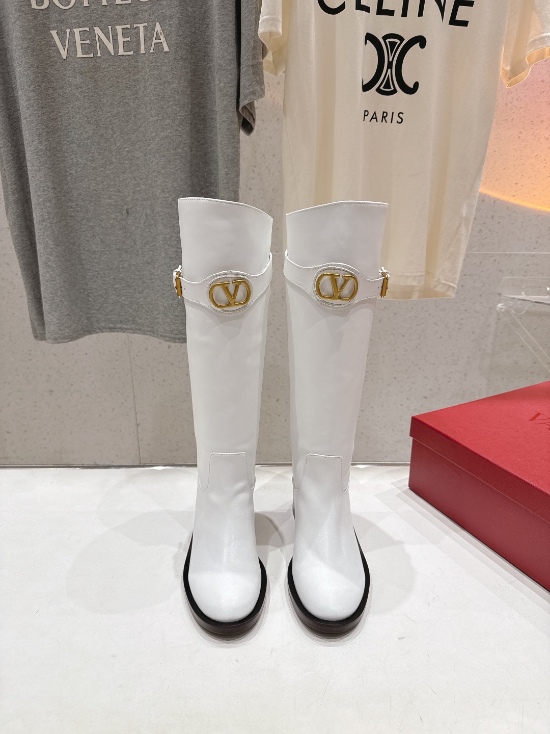 高版本出厂 ～New～顶级制作·Valentino·华伦天奴〰️2025ss秋冬系列新款长靴骑士靴创新与