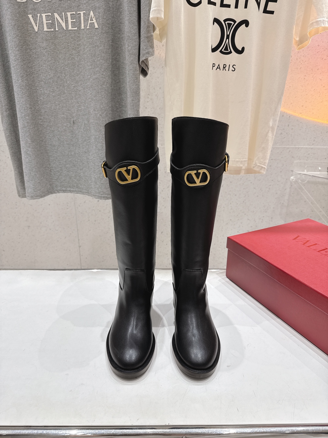 高版本出厂 ～New～顶级制作·Valentino·华伦天奴〰️2025ss秋冬系列新款长靴骑士靴创新与