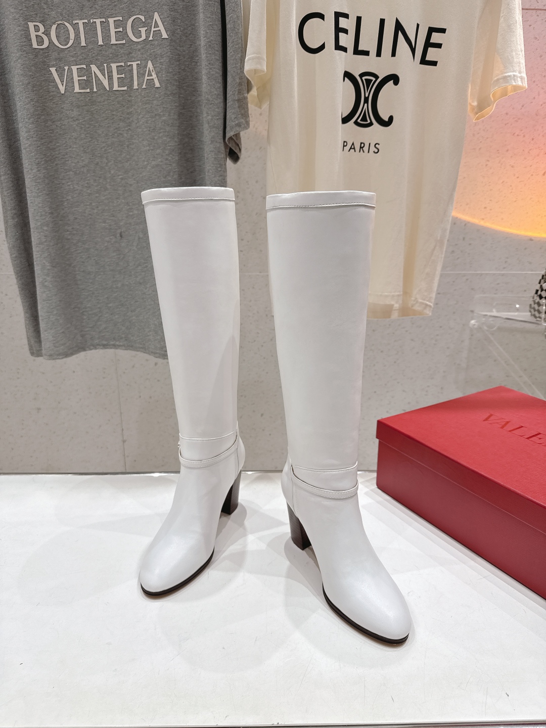 高版本出厂 ～New～顶级制作·Valentino·华伦天奴〰️2025ss秋冬系列新款高跟长靴创新与经