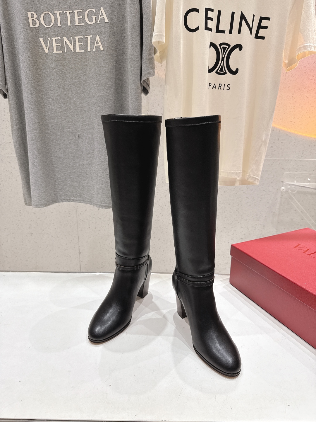 高版本出厂 ～New～顶级制作·Valentino·华伦天奴〰️2025ss秋冬系列新款高跟长靴创新与经