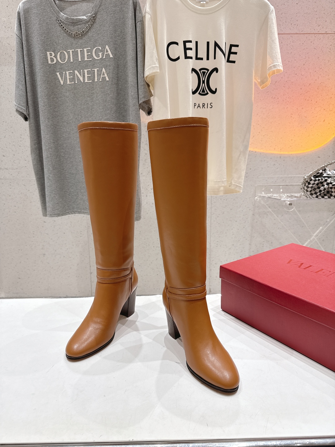 高版本出厂 ～New～顶级制作·Valentino·华伦天奴〰️2025ss秋冬系列新款高跟长靴创新与经