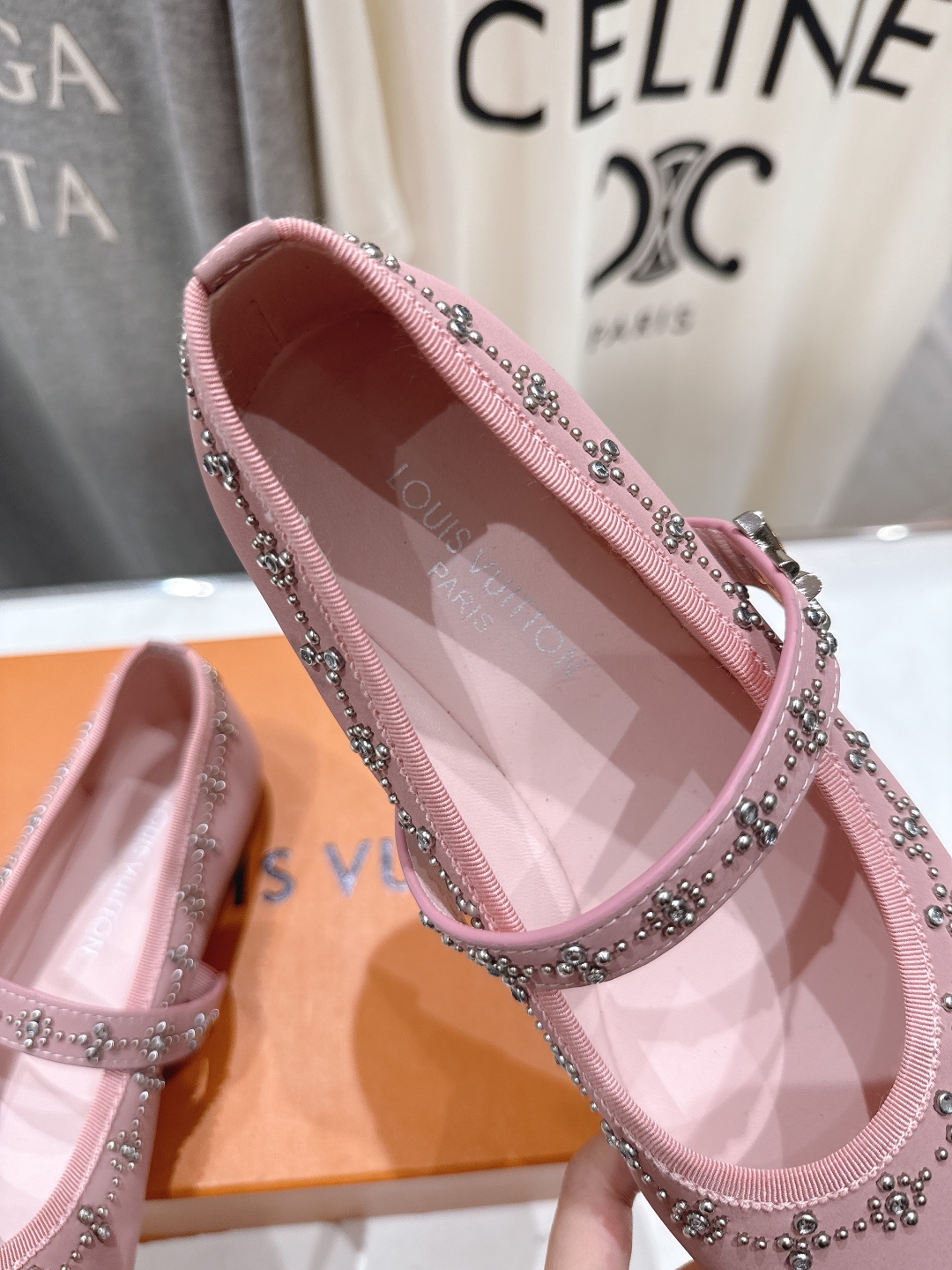 高版本出厂 Louis Vuitton ss25 new arrival LV驴牌春夏系列玛丽珍平底鞋单