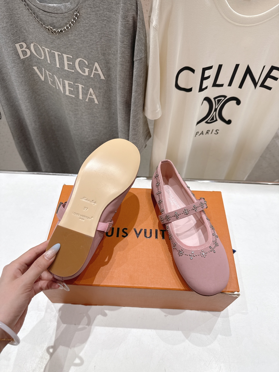 高版本出厂 Louis Vuitton ss25 new arrival LV驴牌春夏系列玛丽珍平底鞋单