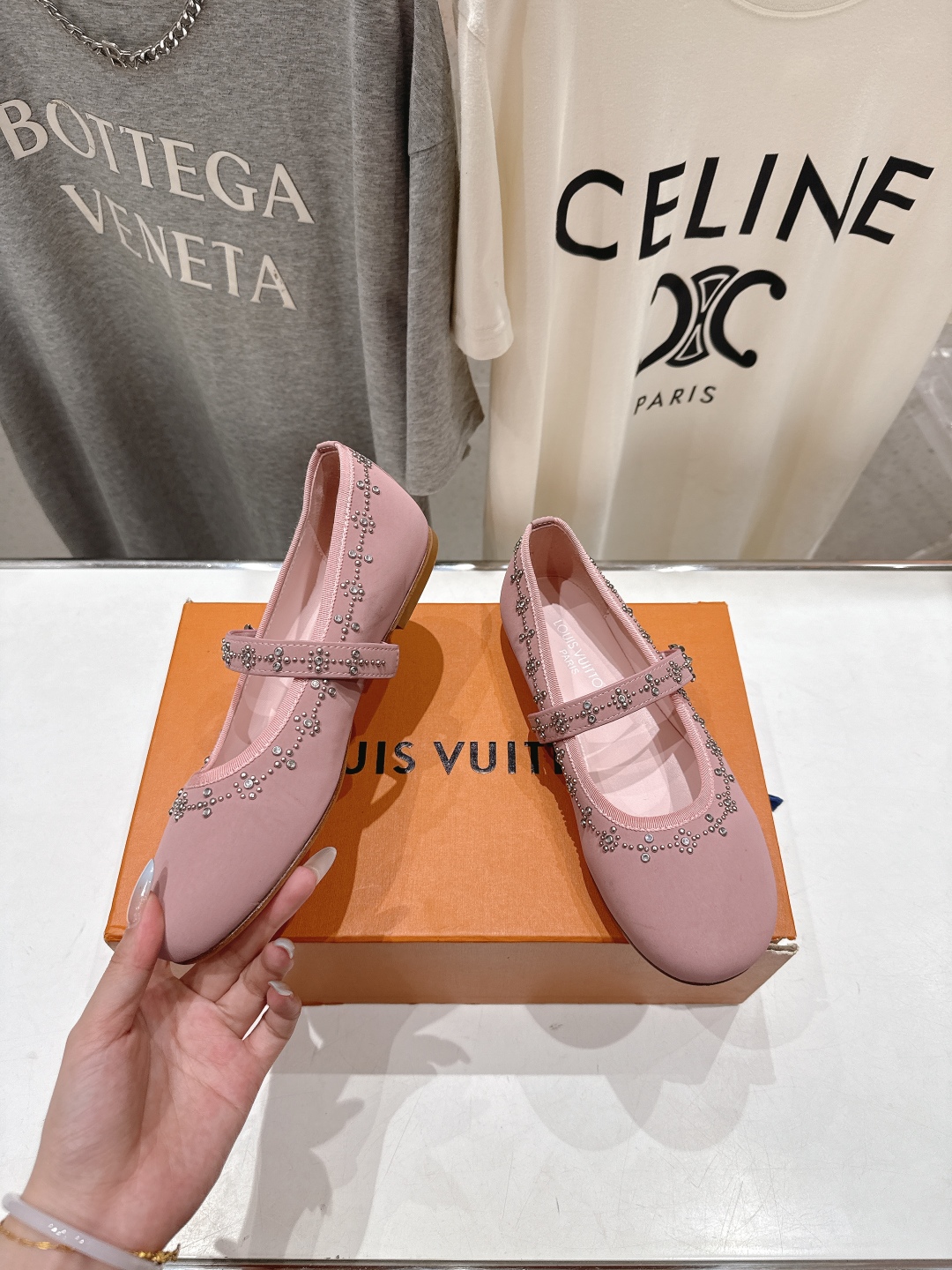 高版本出厂 Louis Vuitton ss25 new arrival LV驴牌春夏系列玛丽珍平底鞋单