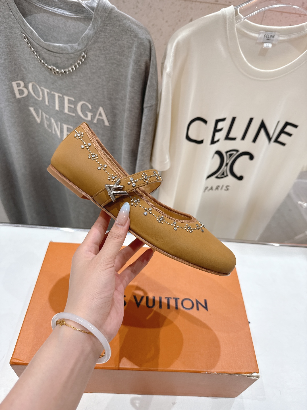 高版本出厂 Louis Vuitton ss25 new arrival LV驴牌春夏系列玛丽珍平底鞋单