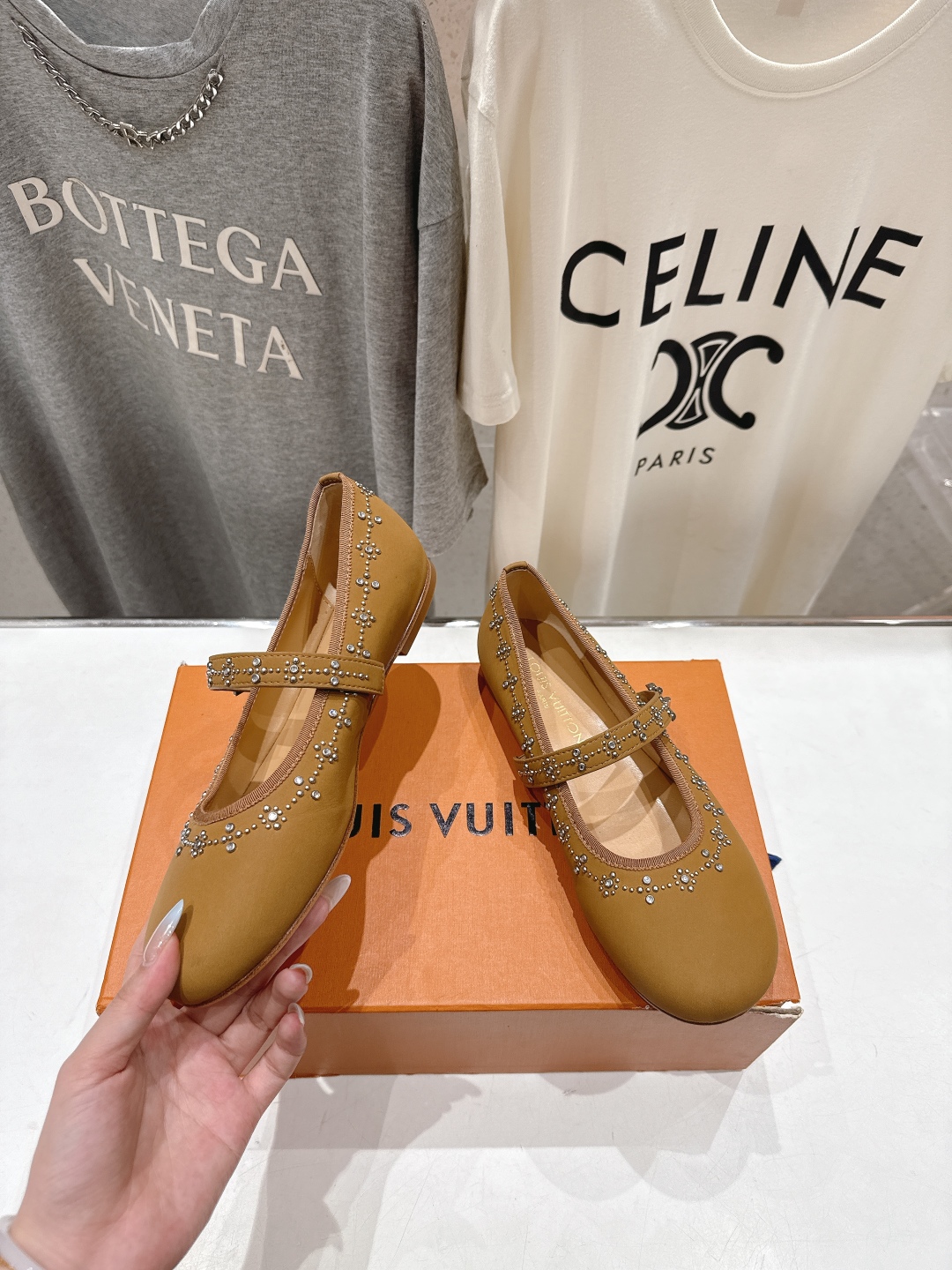 高版本出厂 Louis Vuitton ss25 new arrival LV驴牌春夏系列玛丽珍平底鞋单