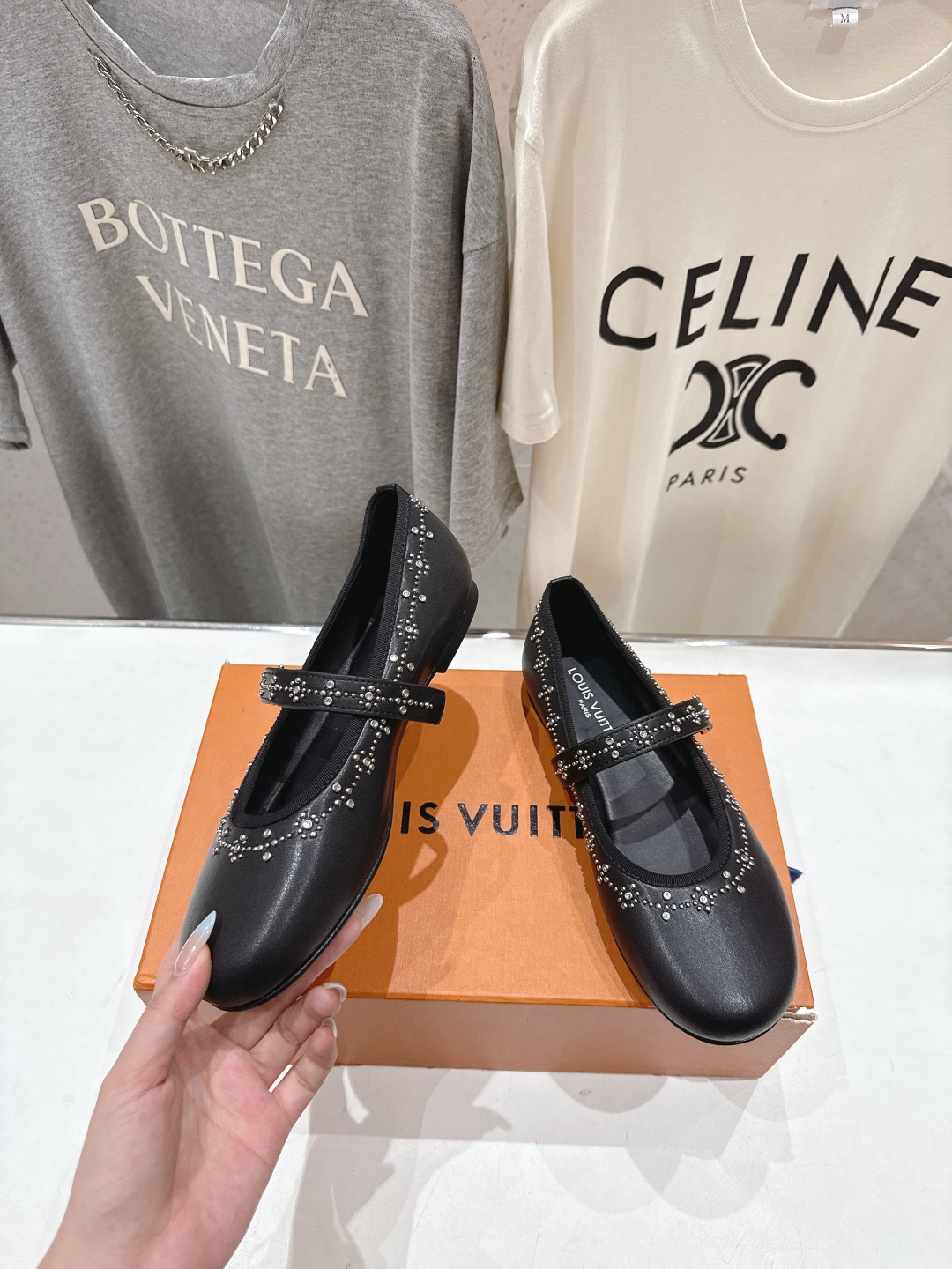 高版本出厂 Louis Vuitton ss25 new arrival LV驴牌春夏系列玛丽珍平底鞋单