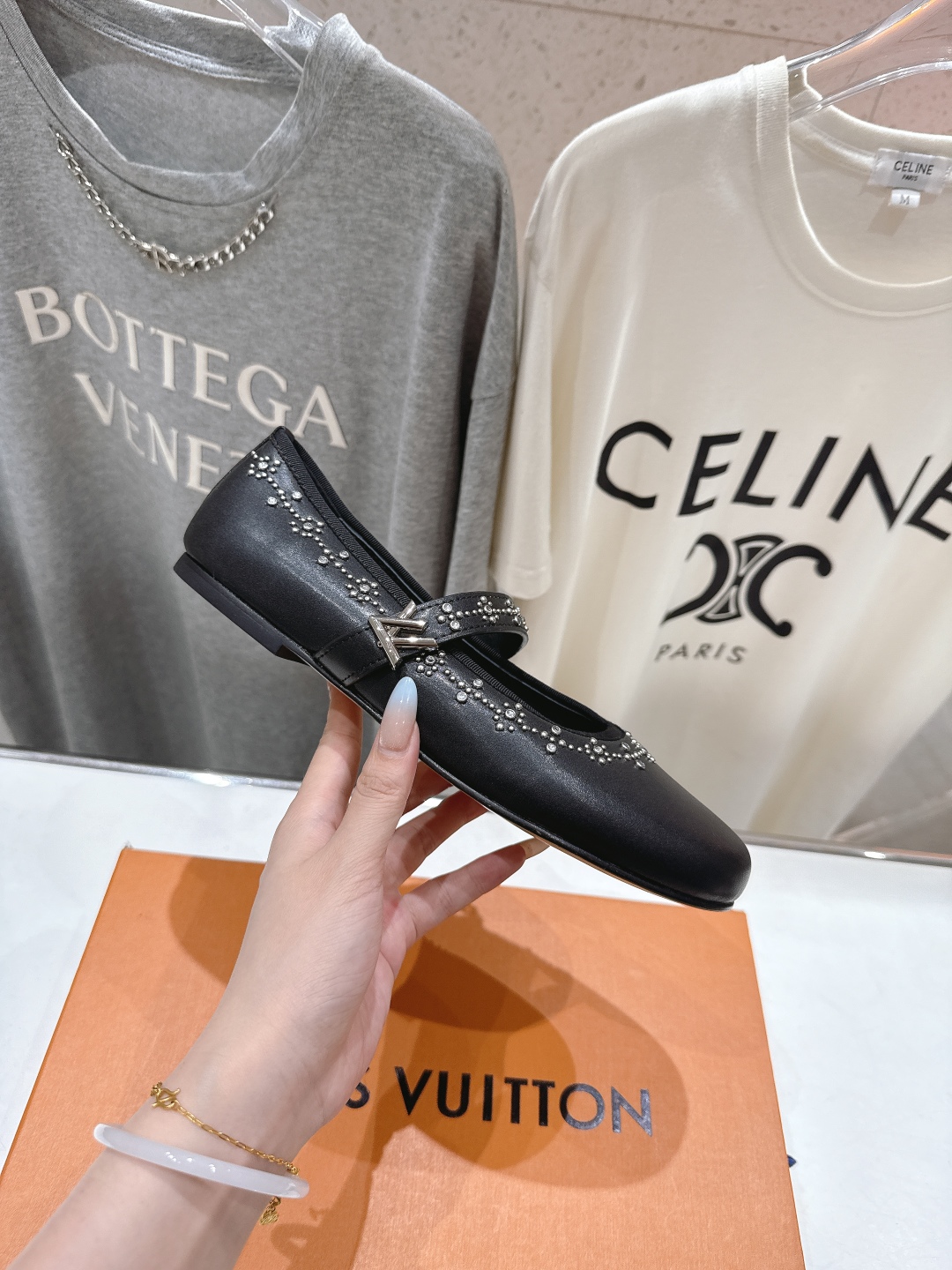 高版本出厂 Louis Vuitton ss25 new arrival LV驴牌春夏系列玛丽珍平底鞋单