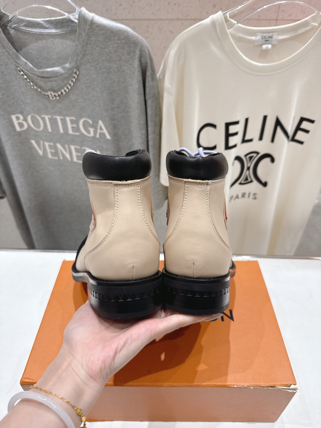 高版本出厂 只有男码 LOUIS VUITTON ss25 LV驴牌新款厚底系带大头鞋男士休闲鞋高帮小短