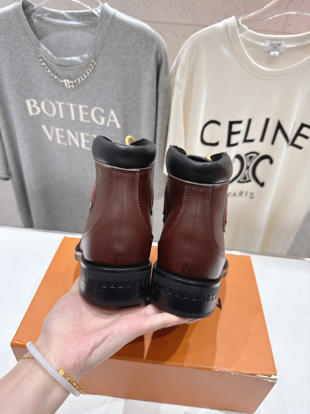 高版本出厂 只有男码 LOUIS VUITTON ss25 LV驴牌新款厚底系带大头鞋男士休闲鞋高帮小短
