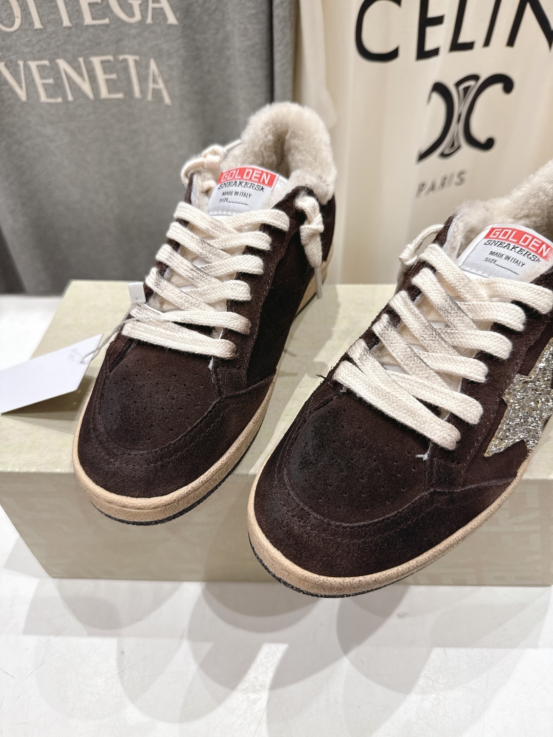 顶级版本 毛里 GGDB~~Golden Goose Deluxe Brand秋冬新款羊毛里小脏鞋休闲鞋