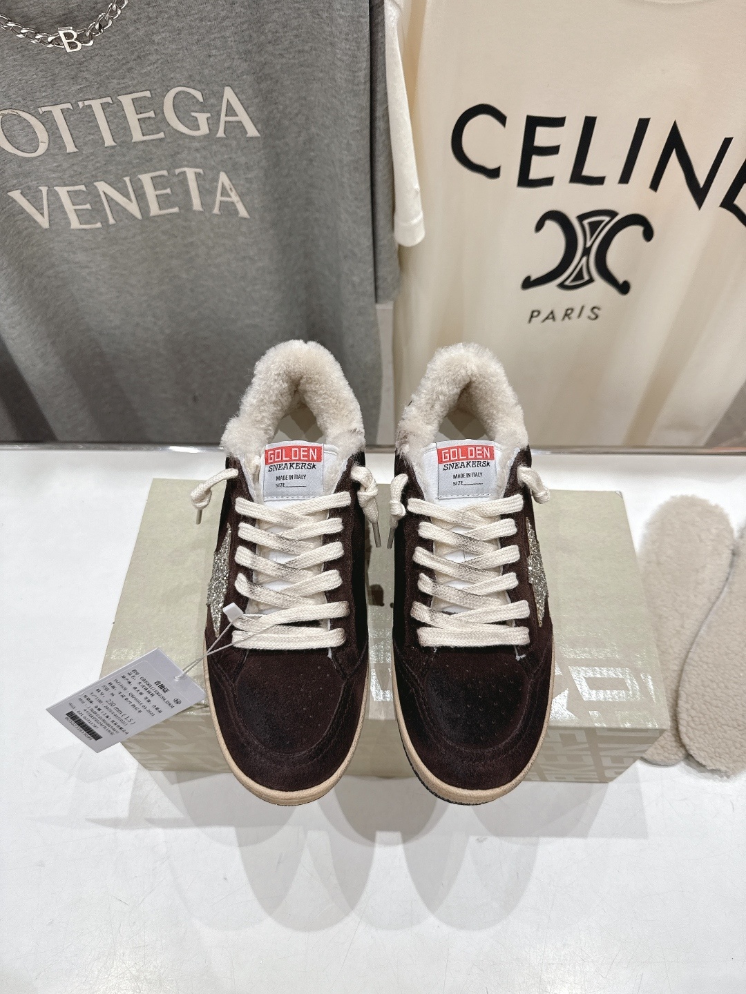 顶级版本 毛里 GGDB~~Golden Goose Deluxe Brand秋冬新款羊毛里小脏鞋休闲鞋