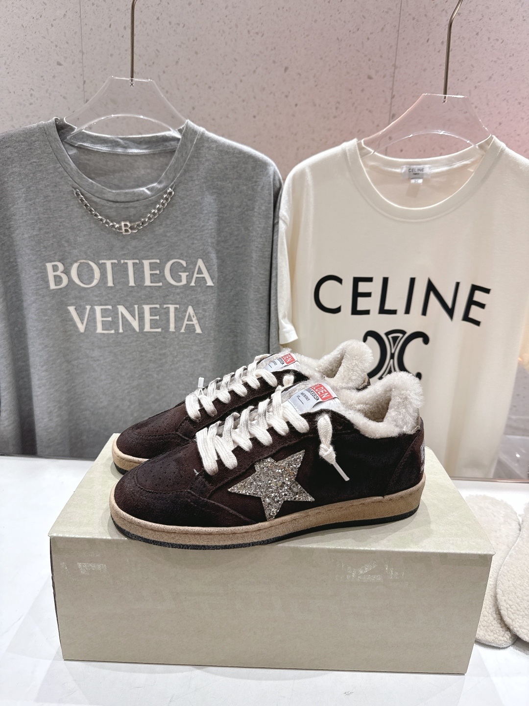顶级版本 毛里 GGDB~~Golden Goose Deluxe Brand秋冬新款羊毛里小脏鞋休闲鞋