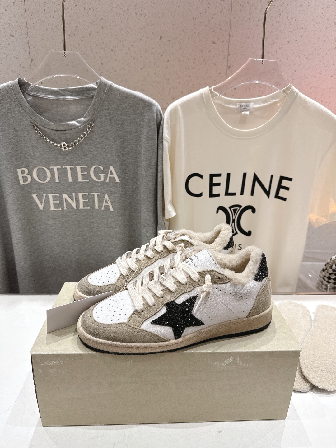 顶级版本 毛里 GGDB~~Golden Goose Deluxe Brand秋冬新款羊毛里小脏鞋休闲鞋