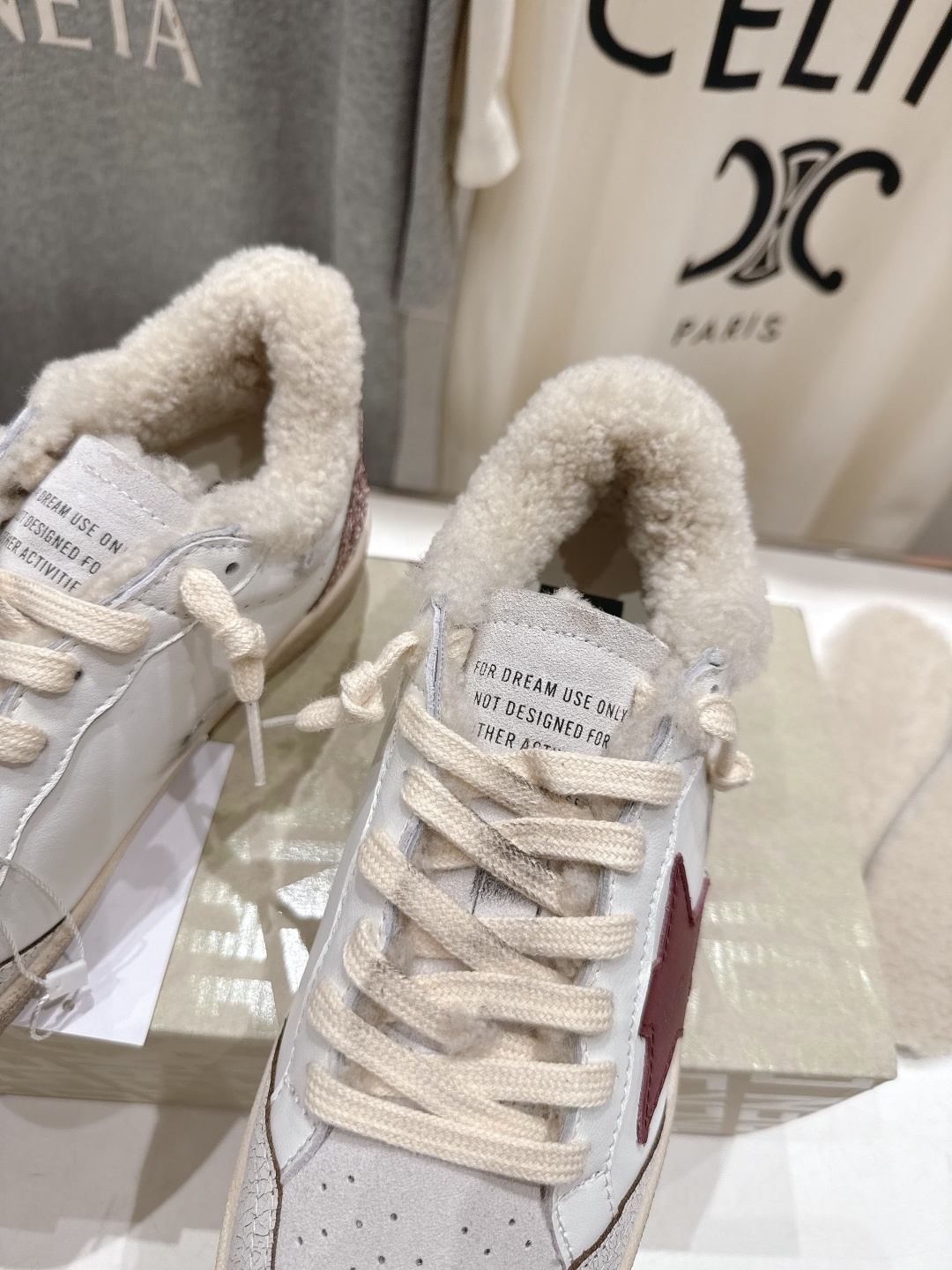 顶级版本 毛里 GGDB~~Golden Goose Deluxe Brand秋冬新款羊毛里小脏鞋休闲鞋