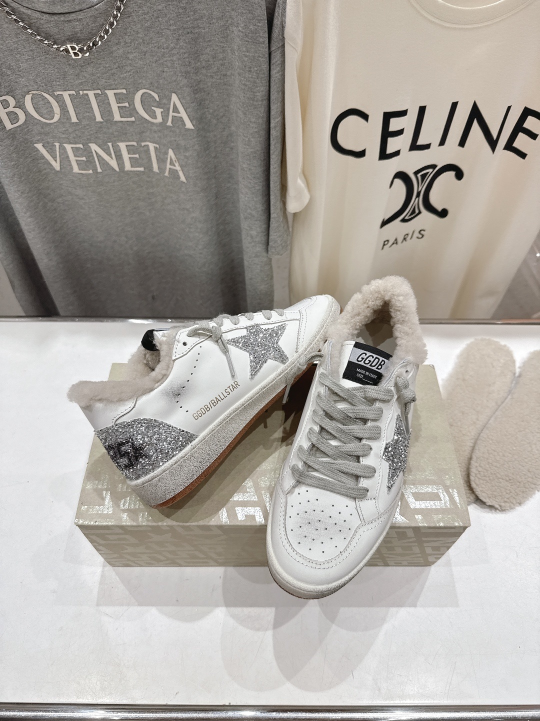 顶级版本 毛里 GGDB~~Golden Goose Deluxe Brand秋冬新款羊毛里小脏鞋休闲鞋