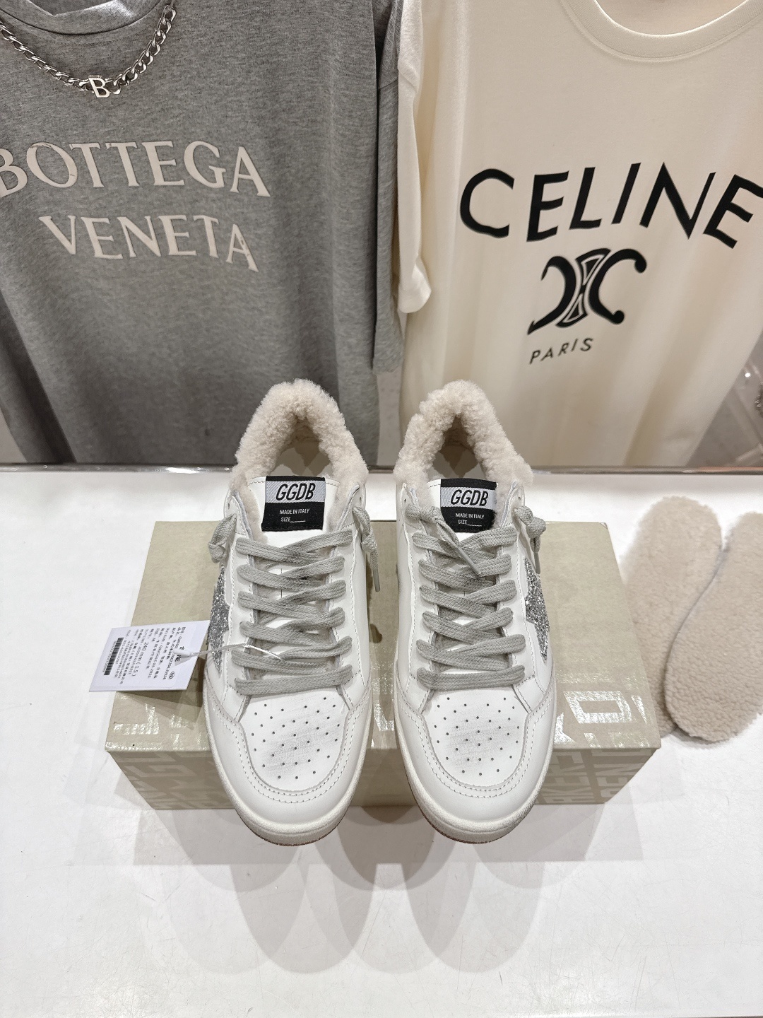 顶级版本 毛里 GGDB~~Golden Goose Deluxe Brand秋冬新款羊毛里小脏鞋休闲鞋