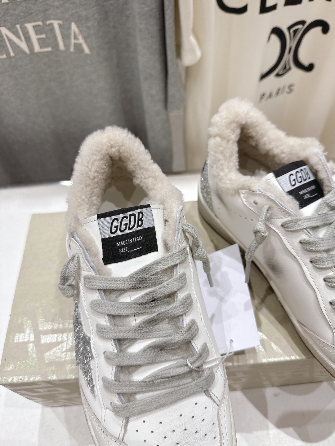 顶级版本 毛里 GGDB~~Golden Goose Deluxe Brand秋冬新款羊毛里小脏鞋休闲鞋