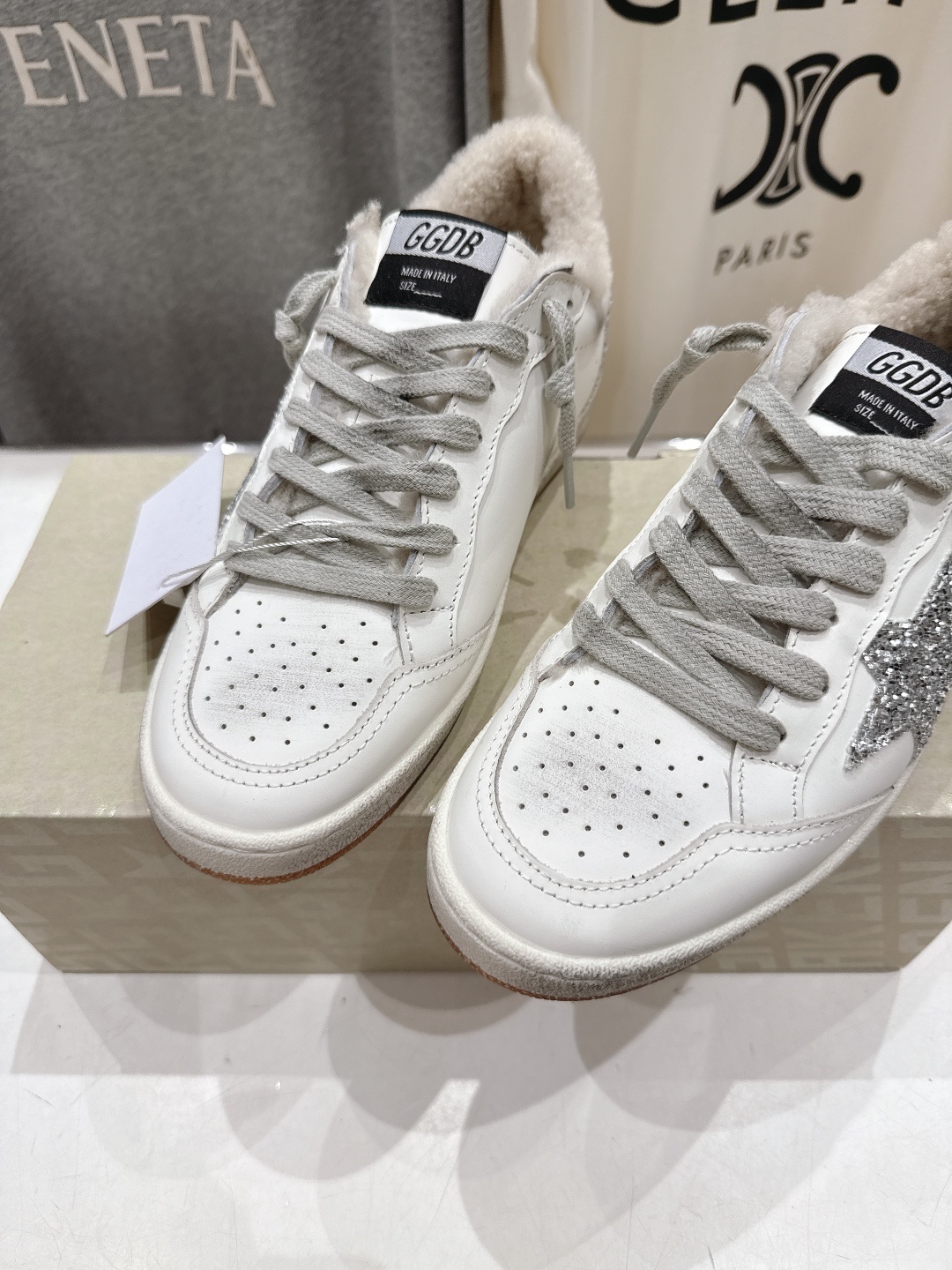 顶级版本 毛里 GGDB~~Golden Goose Deluxe Brand秋冬新款羊毛里小脏鞋休闲鞋