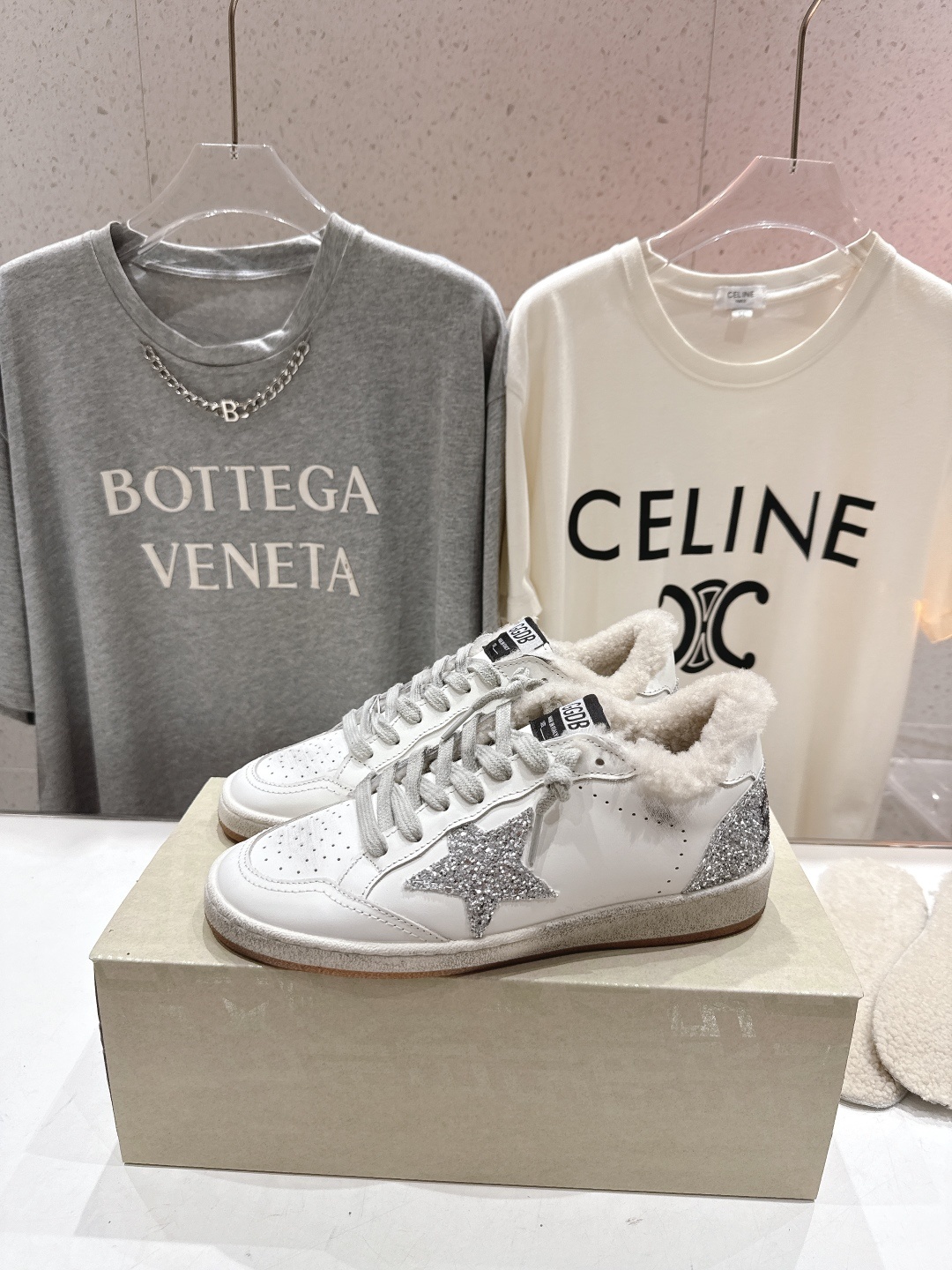 顶级版本 毛里 GGDB~~Golden Goose Deluxe Brand秋冬新款羊毛里小脏鞋休闲鞋