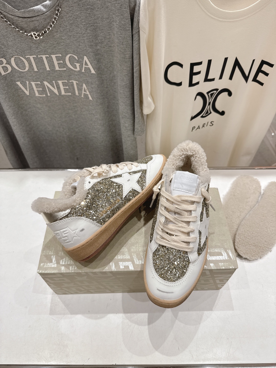 顶级版本 毛里 GGDB~~Golden Goose Deluxe Brand秋冬新款羊毛里小脏鞋休闲鞋