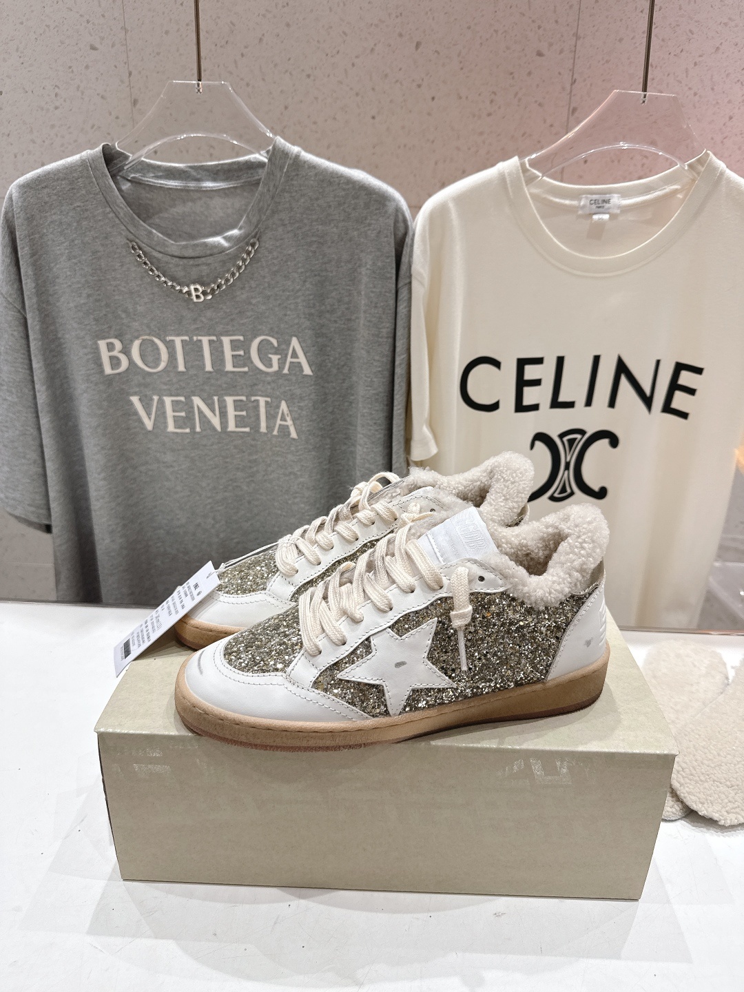 顶级版本 毛里 GGDB~~Golden Goose Deluxe Brand秋冬新款羊毛里小脏鞋休闲鞋