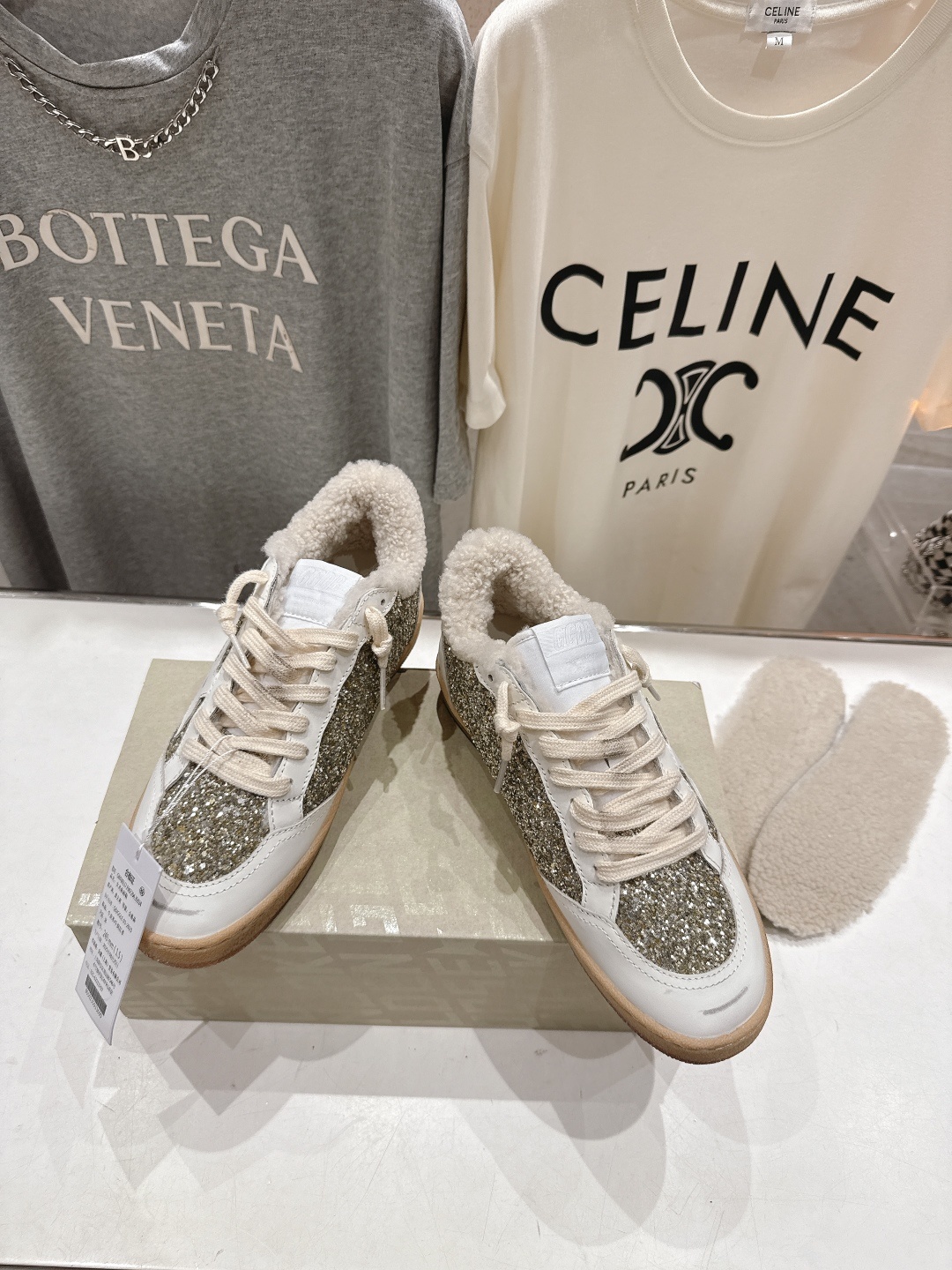 顶级版本 毛里 GGDB~~Golden Goose Deluxe Brand秋冬新款羊毛里小脏鞋休闲鞋