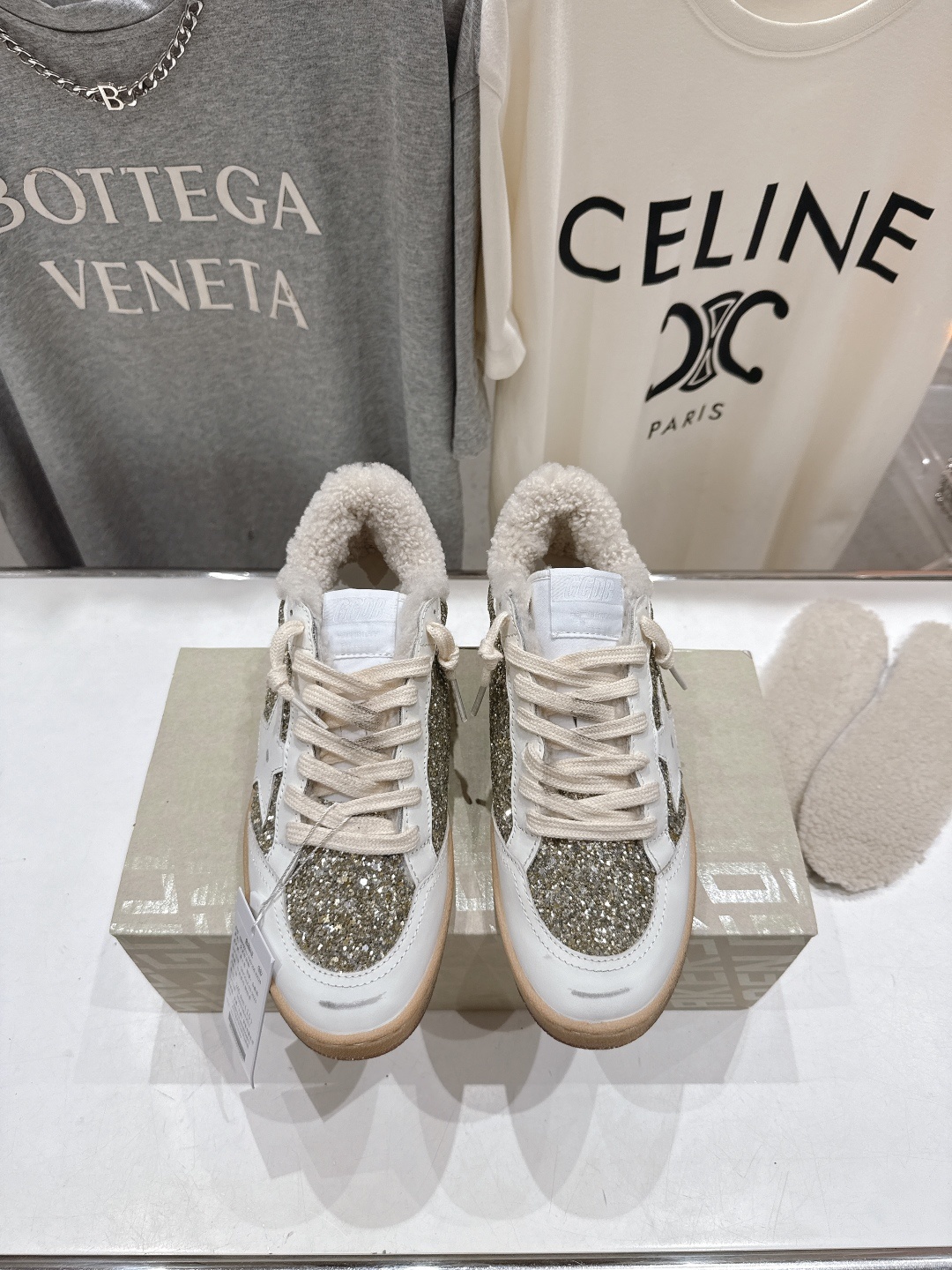 顶级版本 毛里 GGDB~~Golden Goose Deluxe Brand秋冬新款羊毛里小脏鞋休闲鞋