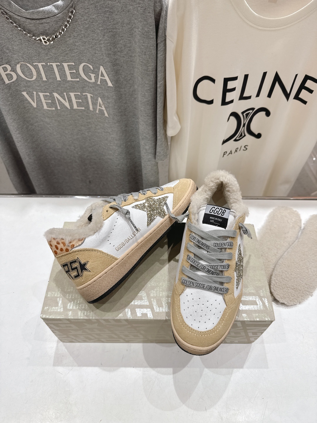顶级版本 毛里 GGDB~~Golden Goose Deluxe Brand秋冬新款羊毛里小脏鞋休闲鞋