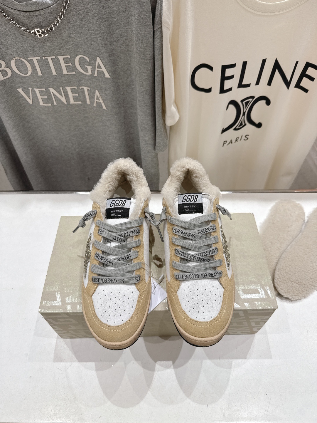 顶级版本 毛里 GGDB~~Golden Goose Deluxe Brand秋冬新款羊毛里小脏鞋休闲鞋