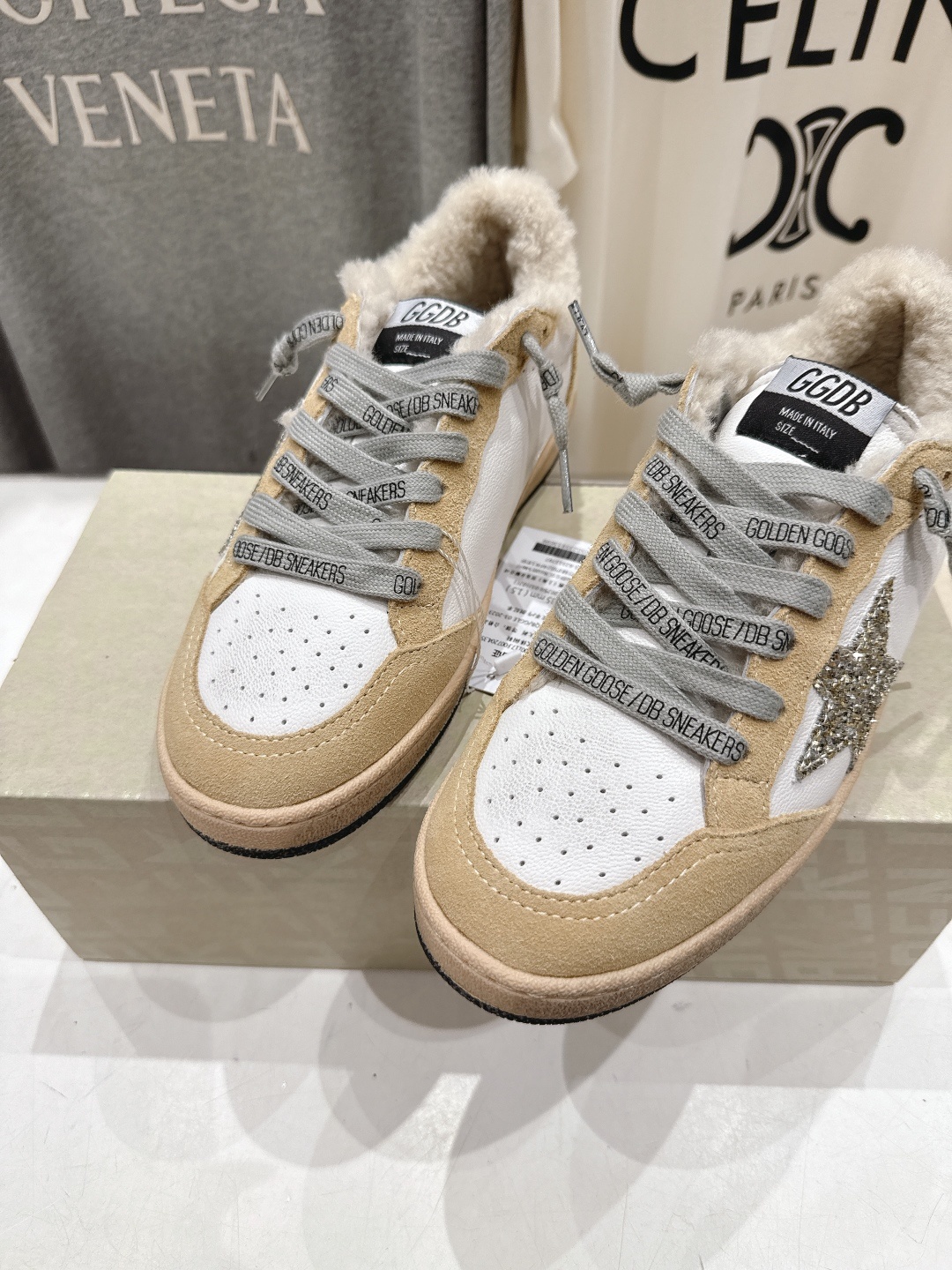 顶级版本 毛里 GGDB~~Golden Goose Deluxe Brand秋冬新款羊毛里小脏鞋休闲鞋