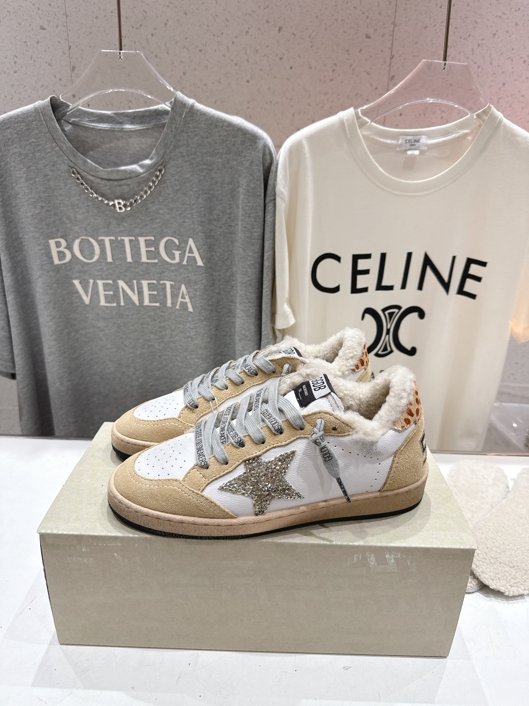 顶级版本 毛里 GGDB~~Golden Goose Deluxe Brand秋冬新款羊毛里小脏鞋休闲鞋