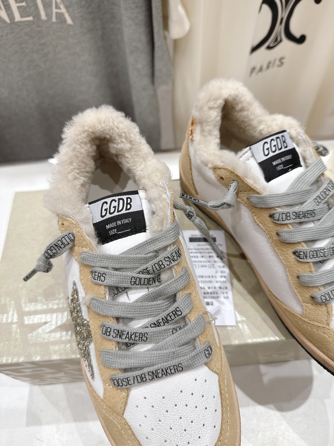 顶级版本 毛里 GGDB~~Golden Goose Deluxe Brand秋冬新款羊毛里小脏鞋休闲鞋