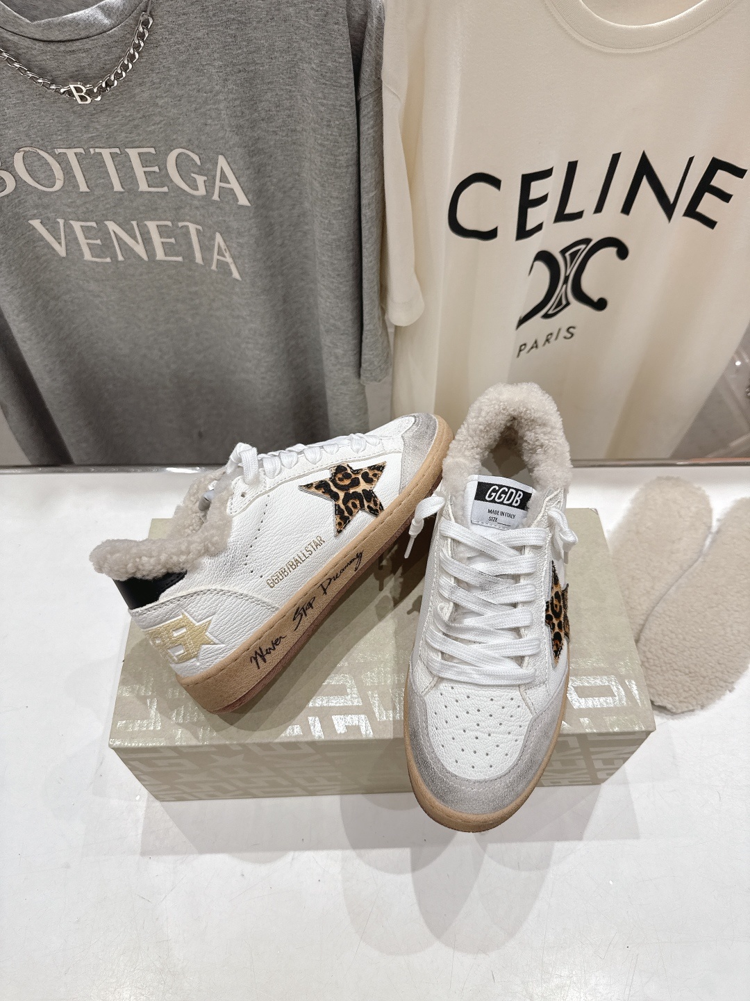 顶级版本 毛里 GGDB~~Golden Goose Deluxe Brand秋冬新款羊毛里小脏鞋休闲鞋