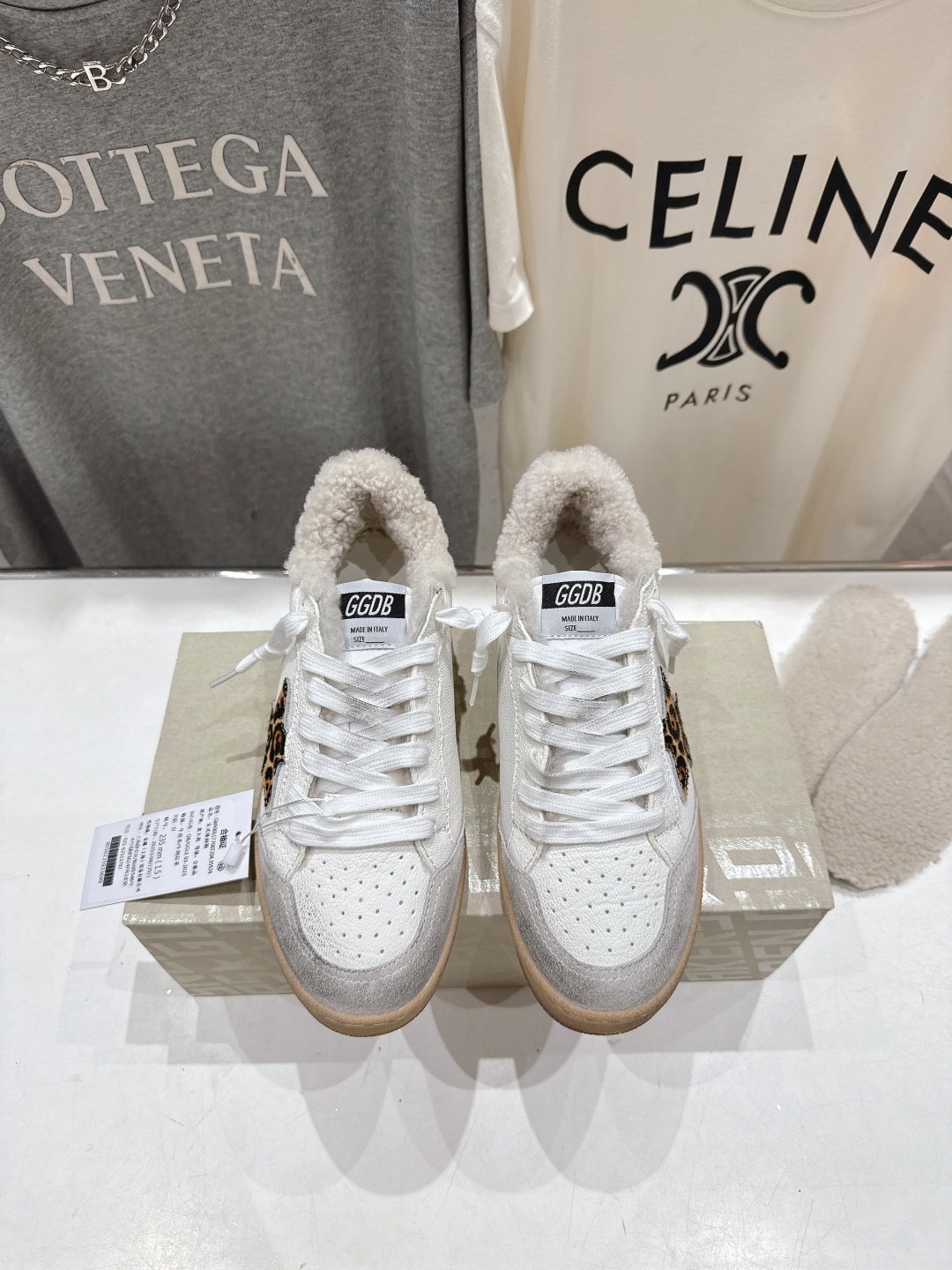顶级版本 毛里 GGDB~~Golden Goose Deluxe Brand秋冬新款羊毛里小脏鞋休闲鞋