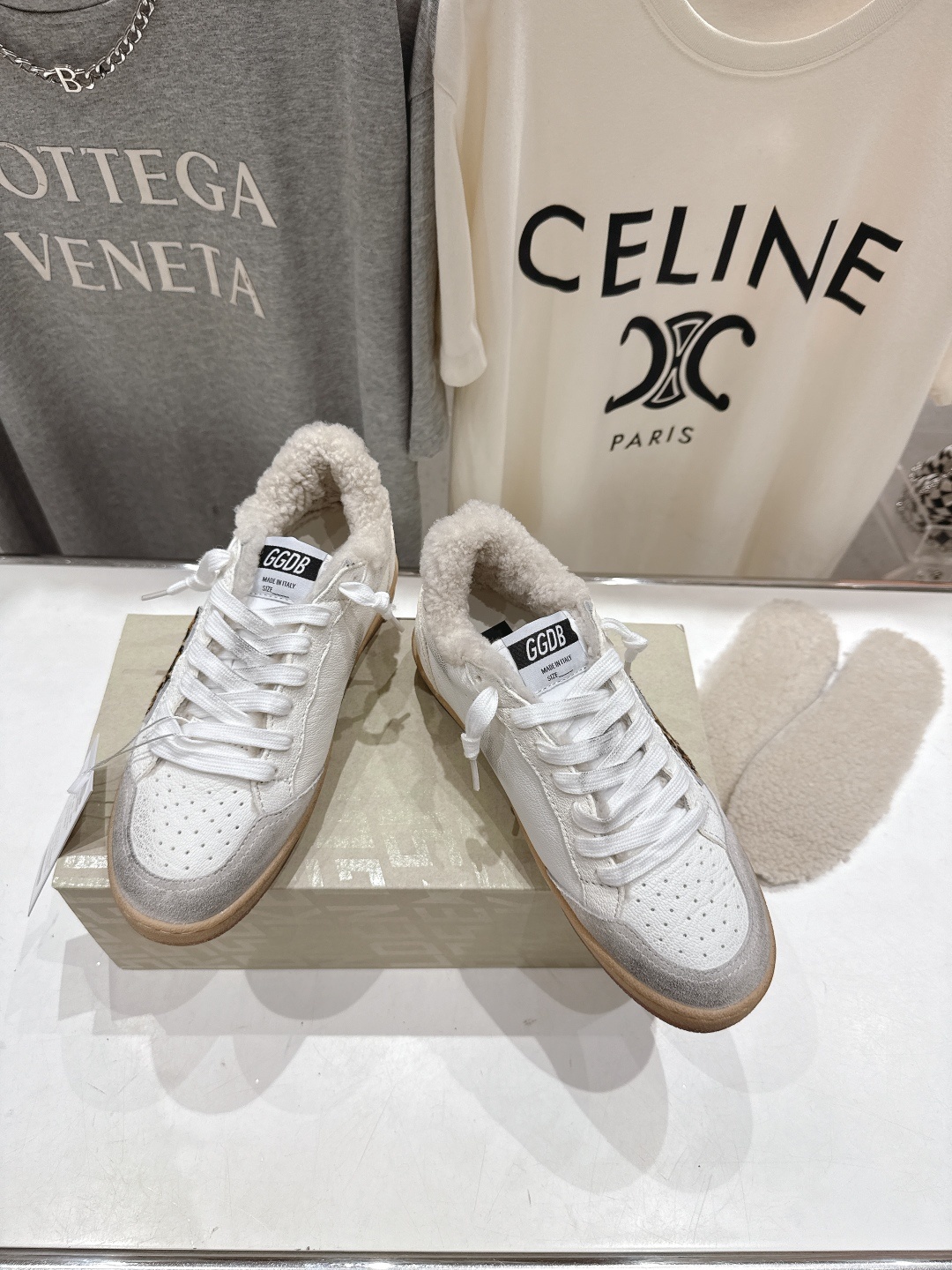 顶级版本 毛里 GGDB~~Golden Goose Deluxe Brand秋冬新款羊毛里小脏鞋休闲鞋