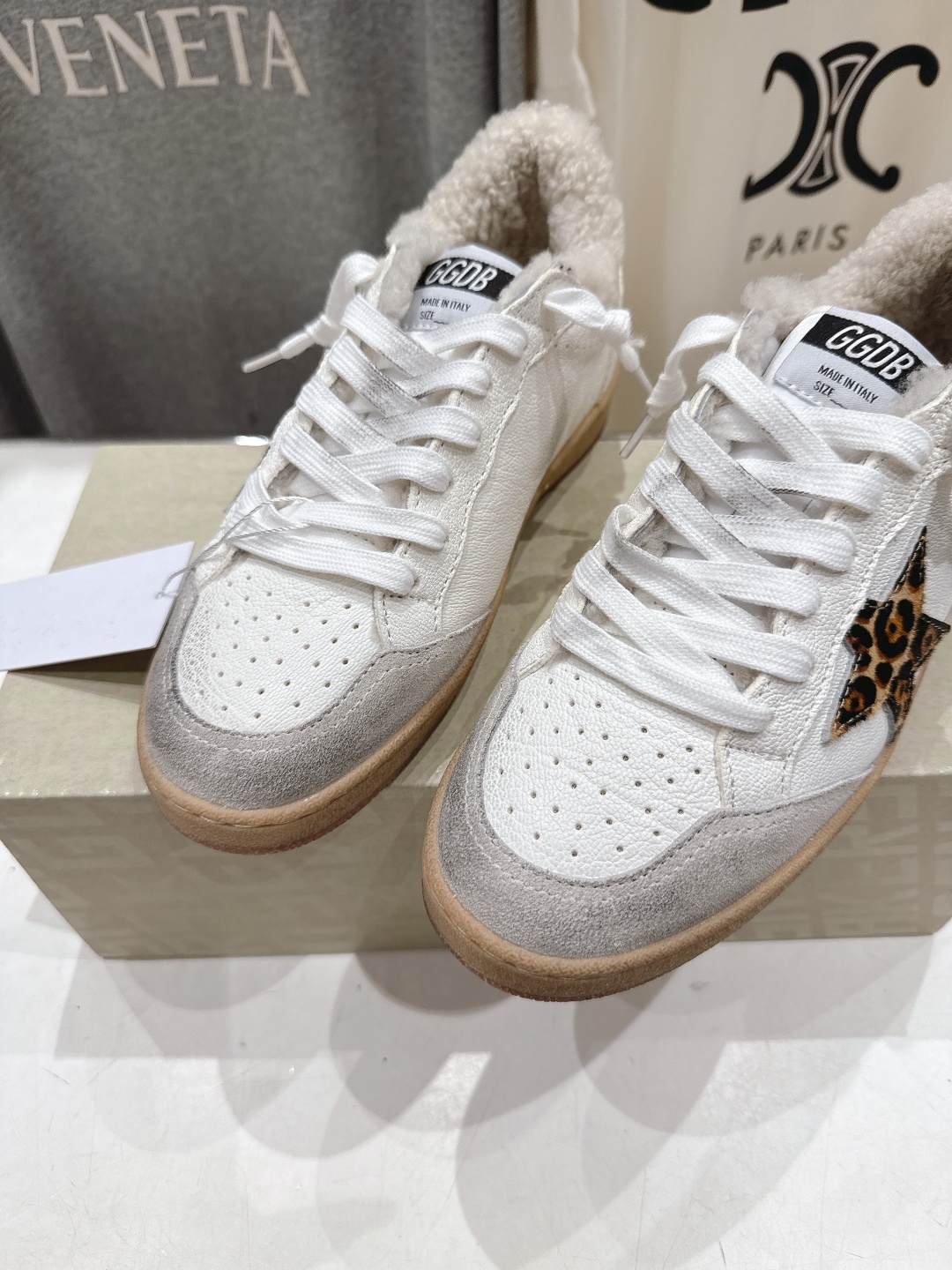 顶级版本 毛里 GGDB~~Golden Goose Deluxe Brand秋冬新款羊毛里小脏鞋休闲鞋