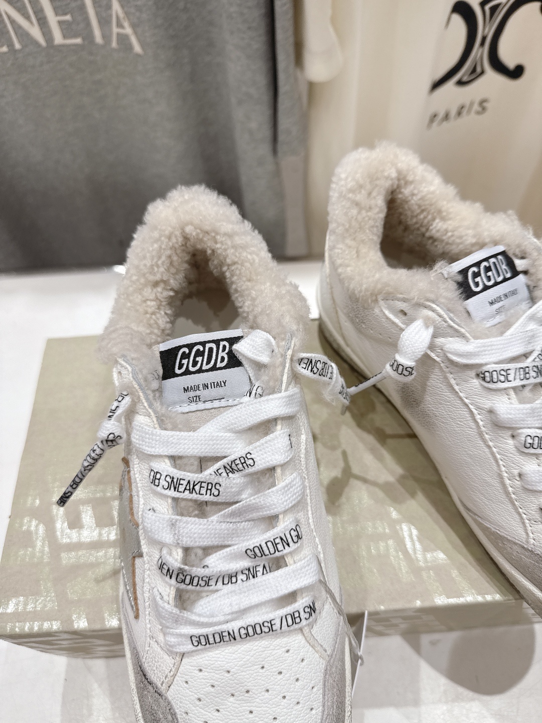 顶级版本 毛里 GGDB~~Golden Goose Deluxe Brand秋冬新款羊毛里小脏鞋休闲鞋
