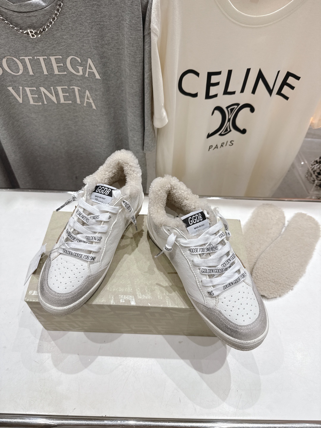 顶级版本 毛里 GGDB~~Golden Goose Deluxe Brand秋冬新款羊毛里小脏鞋休闲鞋