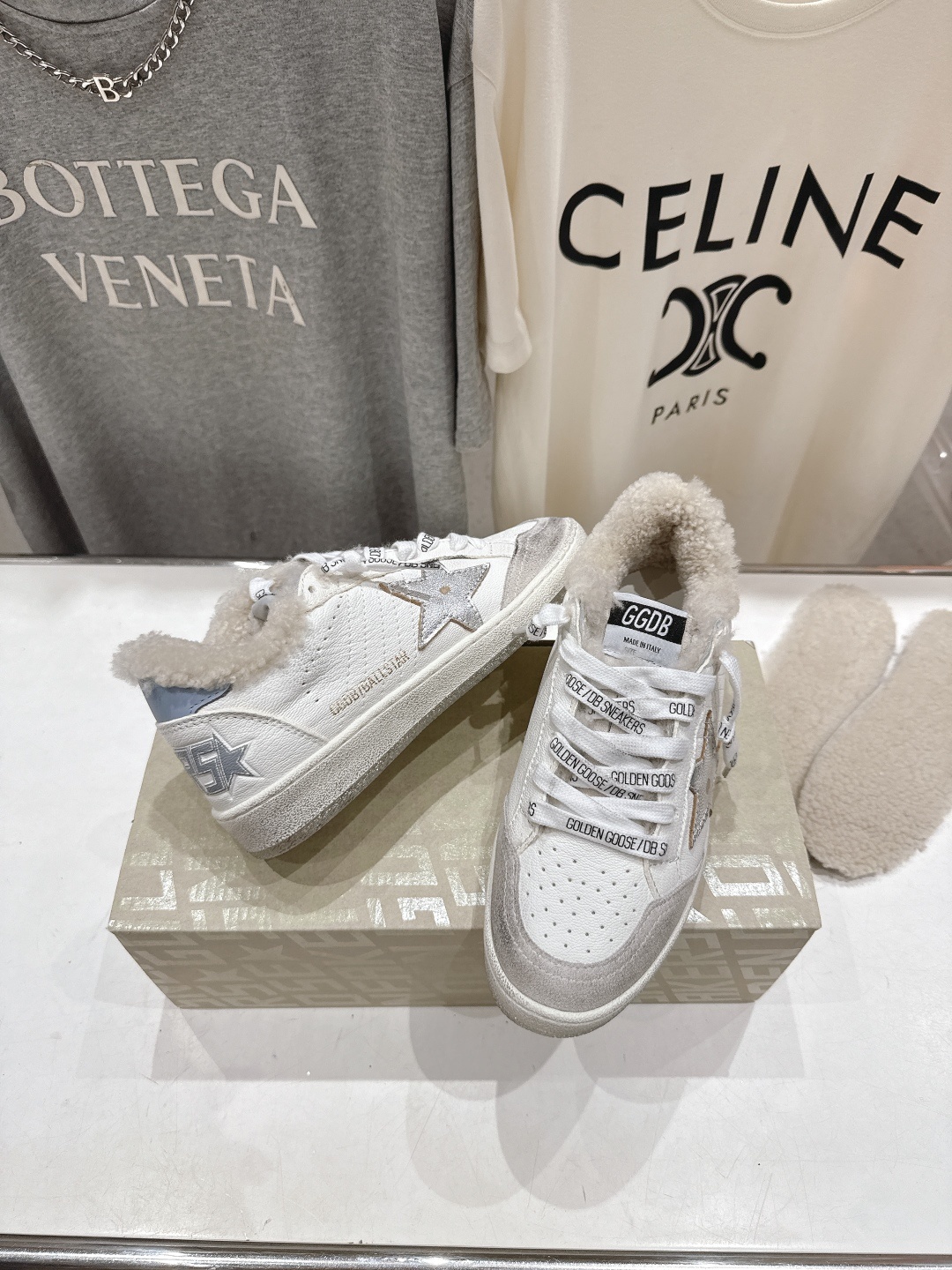 顶级版本 毛里 GGDB~~Golden Goose Deluxe Brand秋冬新款羊毛里小脏鞋休闲鞋