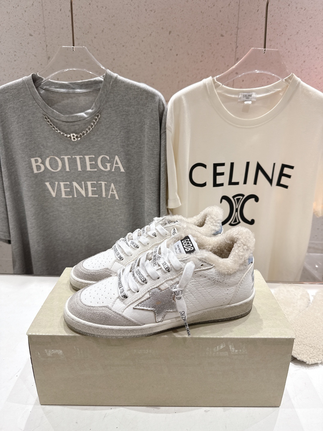 顶级版本 毛里 GGDB~~Golden Goose Deluxe Brand秋冬新款羊毛里小脏鞋休闲鞋