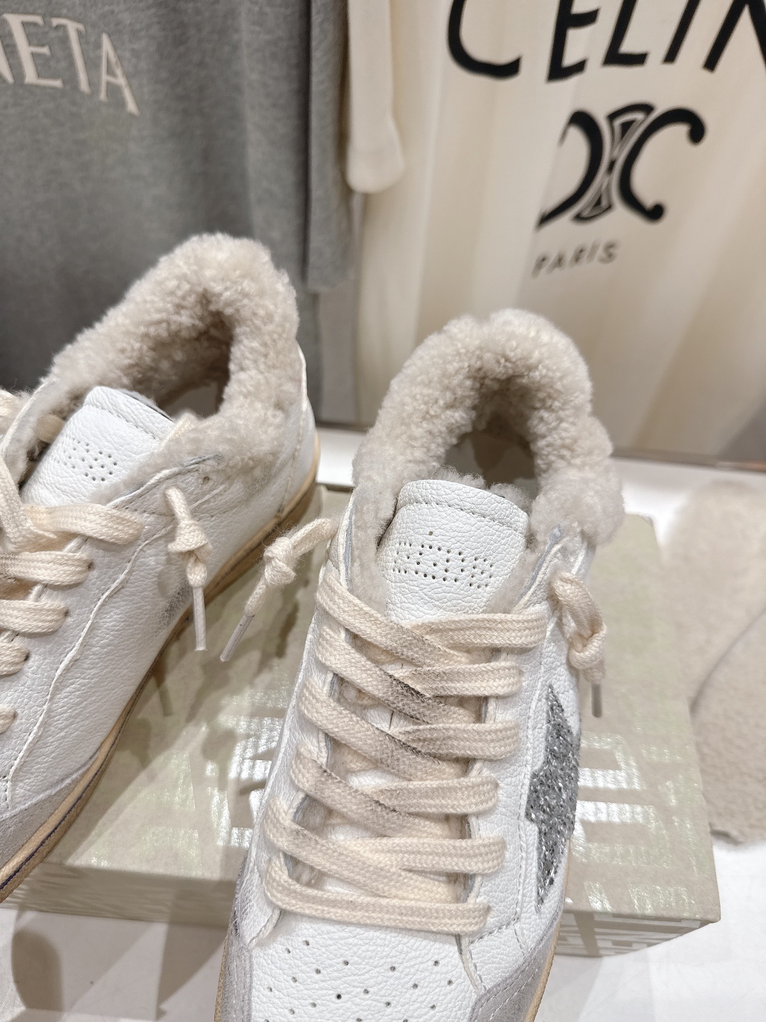 顶级版本 毛里 GGDB~~Golden Goose Deluxe Brand秋冬新款羊毛里小脏鞋休闲鞋