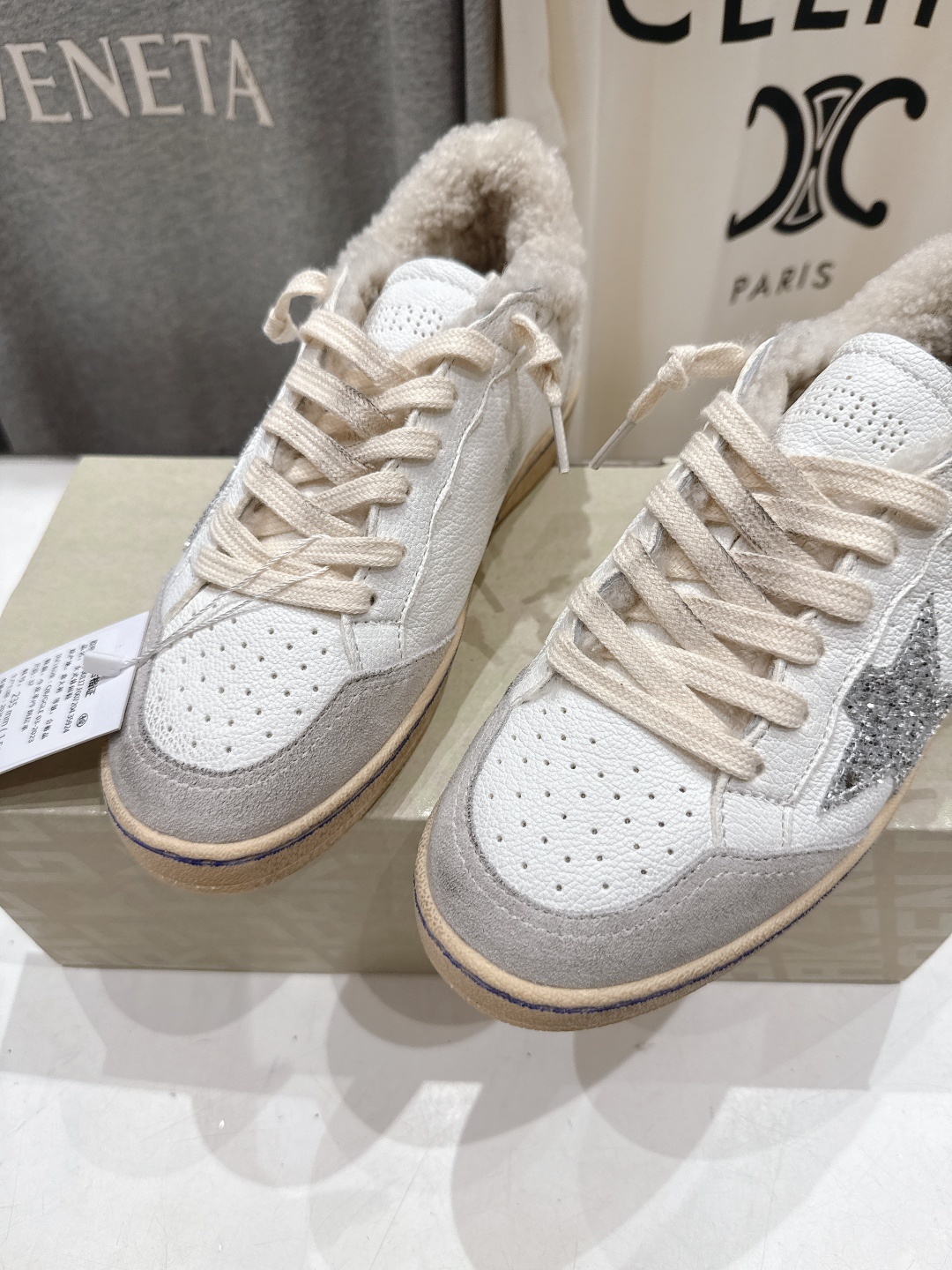 顶级版本 毛里 GGDB~~Golden Goose Deluxe Brand秋冬新款羊毛里小脏鞋休闲鞋