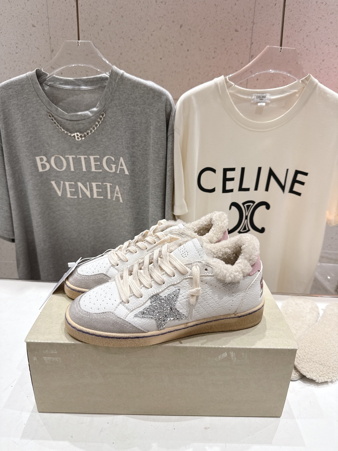 顶级版本 毛里 GGDB~~Golden Goose Deluxe Brand秋冬新款羊毛里小脏鞋休闲鞋