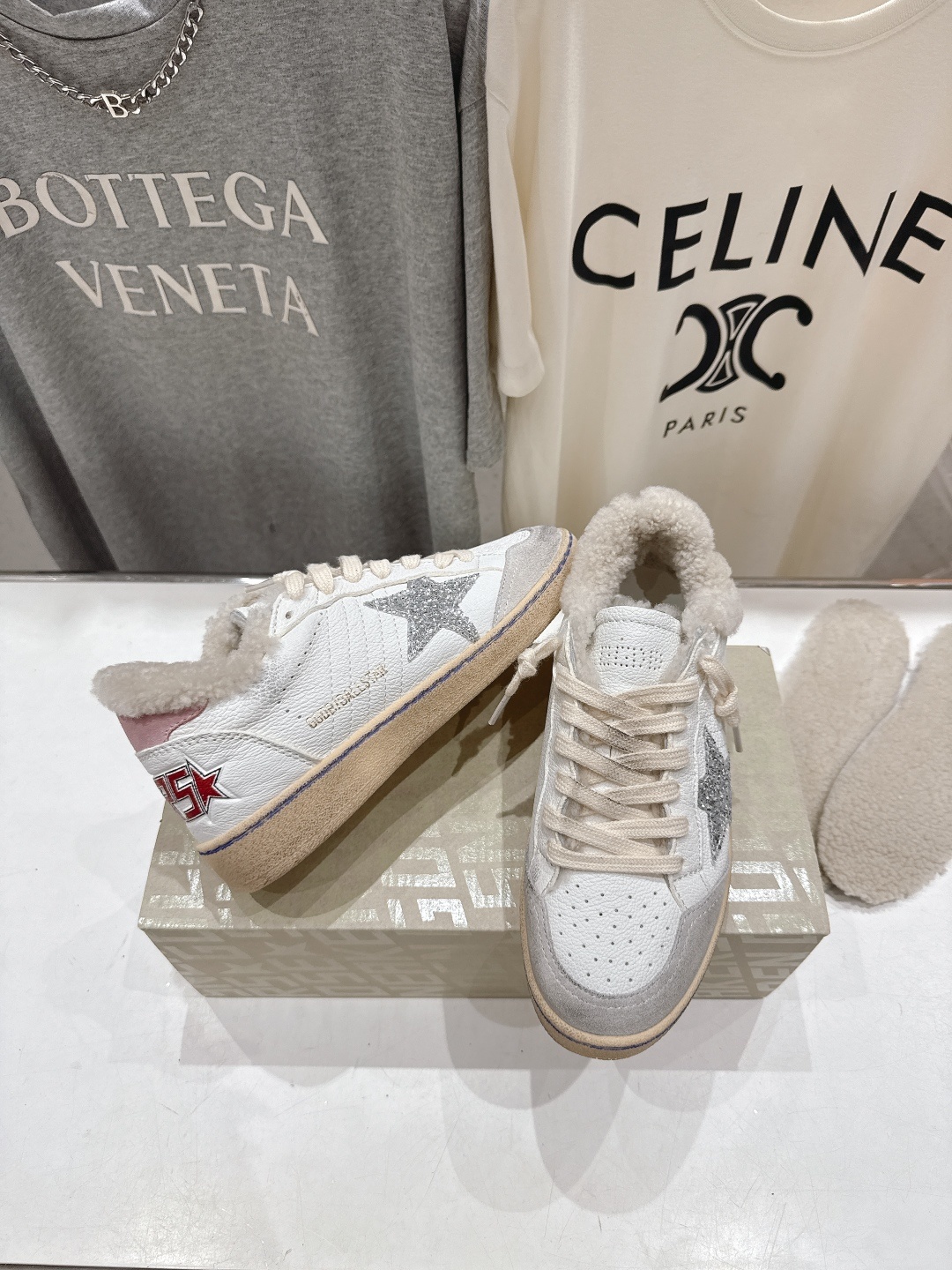 顶级版本 毛里 GGDB~~Golden Goose Deluxe Brand秋冬新款羊毛里小脏鞋休闲鞋