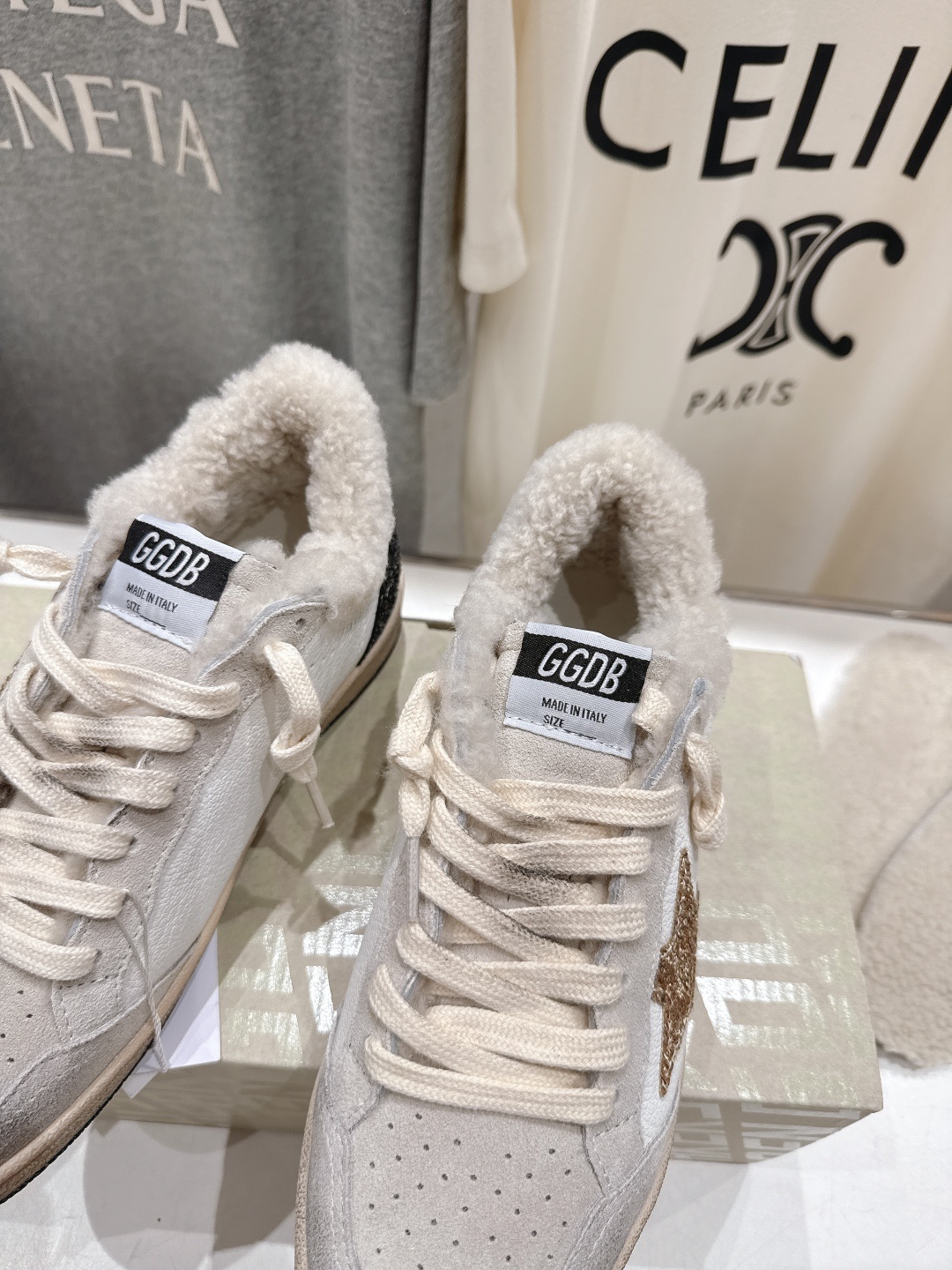 顶级版本 毛里 GGDB~~Golden Goose Deluxe Brand秋冬新款羊毛里小脏鞋休闲鞋